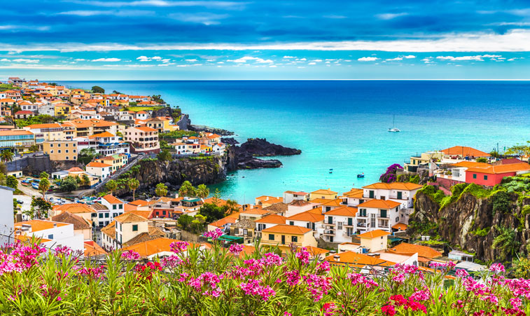 Panoramic view over Camara de Lobos